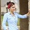 Image result for Rosie Riveter Hairstyle