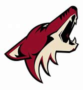 Image result for Arizona Coyotes Logo Blue