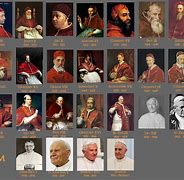 Image result for all popes timeline