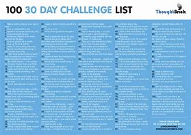 Image result for 30-Day Writing Challenge List
