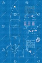 Image result for Rocket Blueprint Wallpaper
