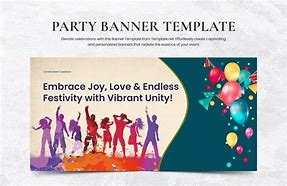 Image result for Party Banner Template