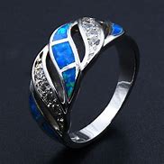 Image result for Blue Fire Opal Rings
