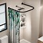 Image result for Shower Curtain Rod Ideas