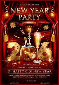 Image result for New Year's Eve Party Poster