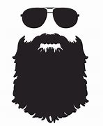 Image result for Bearded Man Silhouette