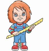 Image result for Chucky Tattoo Outline