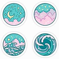 Image result for Printable Circle Stickers Aesthetic