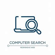 Image result for Computer Search Icon