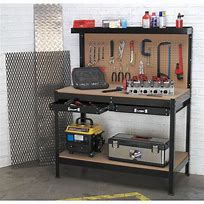 Image result for Heavy Duty Pegboard Mount to Desk