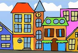 Image result for Cartoon City Drawing