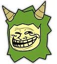 Image result for Troll face Emoji