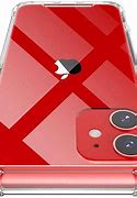 Image result for iPhone 12 Red with Clear Case