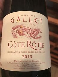 Image result for Gallet Henri Philippe Cote Rotie
