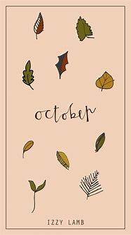 Image result for Cute O iPhone Wallpaper October