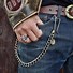 Image result for Brass Wallet Chain