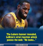 Image result for LeBron Lakers Banner