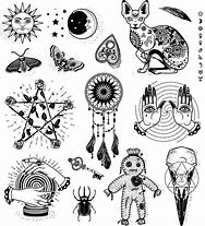 Image result for Occult Stickers