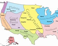Image result for Native American Tribes by State