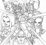 Image result for Dragon Ball Z Fighting Coloring Pages