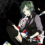 Image result for Anime Pose Poker Face