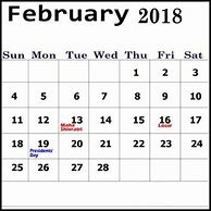 Image result for February 2018 Calendar Kalnirnay