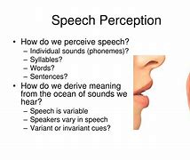 Image result for psychoacoustic and speech perception
