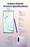 Image result for Samsung Note 10 Plus Specs
