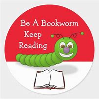 Image result for Bookworm Stickers