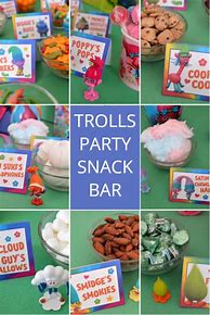 Image result for Trolls Birthday Party Food Ideas