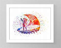 Image result for Moana Watercolor Tattoo