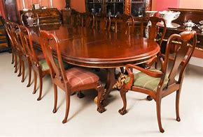 Image result for Antique Dining Table and Chairs