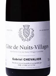 Image result for Chevalier Cote Nuits Villages Cuvee Nanton