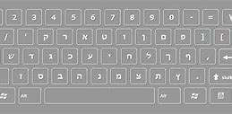 Image result for Phonetic Hebrew Keyboard