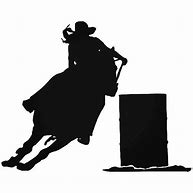 Image result for Horse Barrel Racing Silhouette