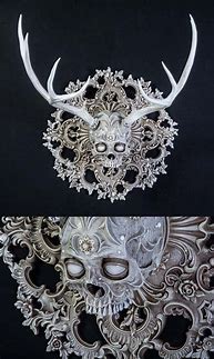Image result for Gothic Skull Carving