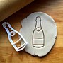 Image result for Champagne Bottle Cookie Cutter