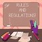 Image result for Rules and Regulations Text