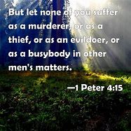 Image result for 1 Peter 4:15