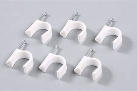 Image result for Cable Wall Mount Clips