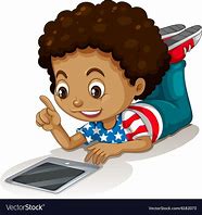 Image result for Boy Playing iPad Clip Art