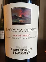 Image result for Terra Mia Lacryma Christi del Vesuvio Rosso