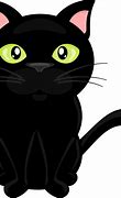 Image result for Black Cat Cartoon