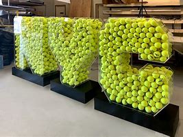 Image result for Tennis Ball Display