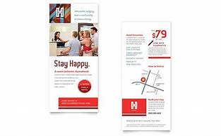Image result for 4X9 Rack Card Template