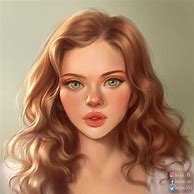 Image result for Brown Hair Girl Digital Art
