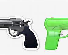 Image result for iPhone Gun. Emoji