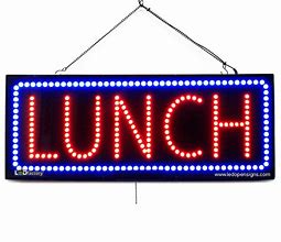 Image result for Lunchroom Sign