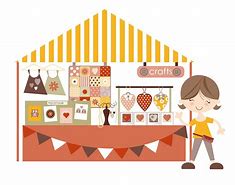 Image result for Kids at Food Stall Cartoon