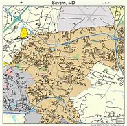 Image result for Severn River Maryland Map